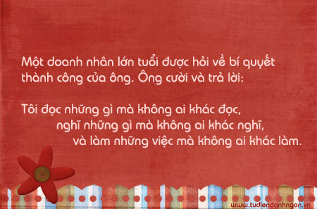 Bí quyết thành công, câu chuyện về thành công, danh ngôn về thành công, danh ngôn về sự táo bạo
